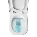 Roca The Gap Square Rimless Sort Projection Close Coupled Back to Wall Toilet 36,5×60