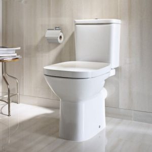 Modern Square Close Coupled Toilet 35,5x66,5 Roca DEBBA
