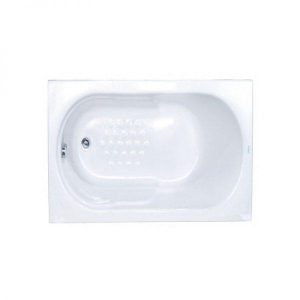 Sanitec Gloria 522 Modern Rectangular Bath Τub 125x70