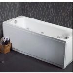 Sanitec Rosa 550 Modern Rectangular Bath Τub 150×70