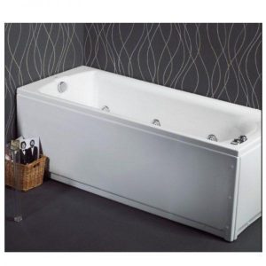 Sanitec Rosa Modern Rectangular Bath Τub 160x70