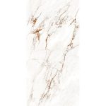 Pastorelli Capraia White Glossy Marble Effect Wall & Floor Gres Porcelain Tile 60×120