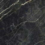 Baldocer Wacom Forest Black Glossy Marble Effect Wall & Floor Gres Porcelain Tile 120×120