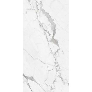 White Mat Marble Effect Wall & Floor Gres Porcelain Tile 60x120 Europa Emigres