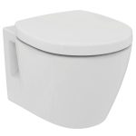 Ideal Standard Connect Space Wall Hung Sort Projection Toilet with Soft Close Seat 36,5×48,5