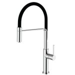 Orabella Bracket Professional Kitchen Mixer Tap with Pull Out Flexible Spray