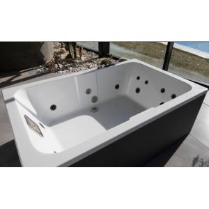 Outdoor Hot Tub Jaccuzi Spa Whirlpool 2-Person 180x125 or 180x115 Letizia