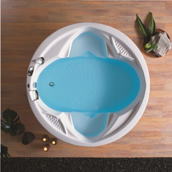 Acrilan Hawai Modern Round Bath Tub 150x150 cm