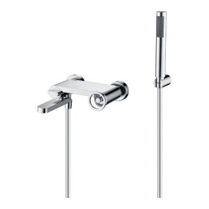 Imex Olimpo BDC033-4 Modern Wall Mounted Bath Shower Mixer and Kit