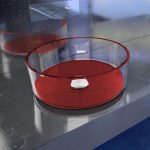 wash basin designs in hall round glass red Drop Katino Glass Design