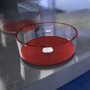 Glass Design Drop Katino Modern Italian Countertop Basin Ø39,9