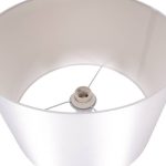 Minimal 1-Light White Floor Lamp with round Shade globostar