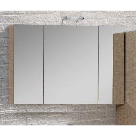 Flobali 90-105 3-Door Mirror Cabinet with Choice of Dimensions