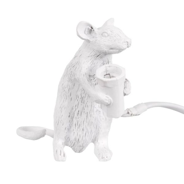 Πορτατιφ παιδικα λευκα ποντικια μοντερνα διακοπτεσ ιδιαιτερα για παιδικο γραφειο 00679 Mouse