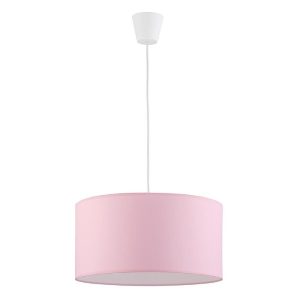 Modern Pink 1-Light Kids Room Pendant Ceiling Light Rondo TK-Lighting