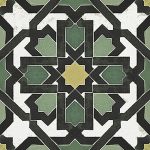 Πλακακι δαπεδου τοιχου patchwork με γεωμετρικα σχεδια πρασινο 20χ20 Vintage Decoro 15 Mariner