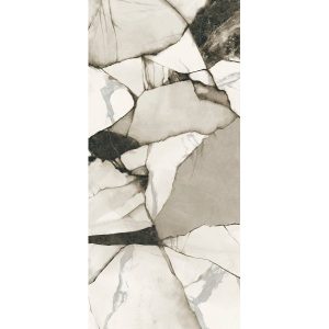 Del Conca Boutique Bloom Glossy Marble Effect Wall & Floor Gres Porcelain Tile 120x260