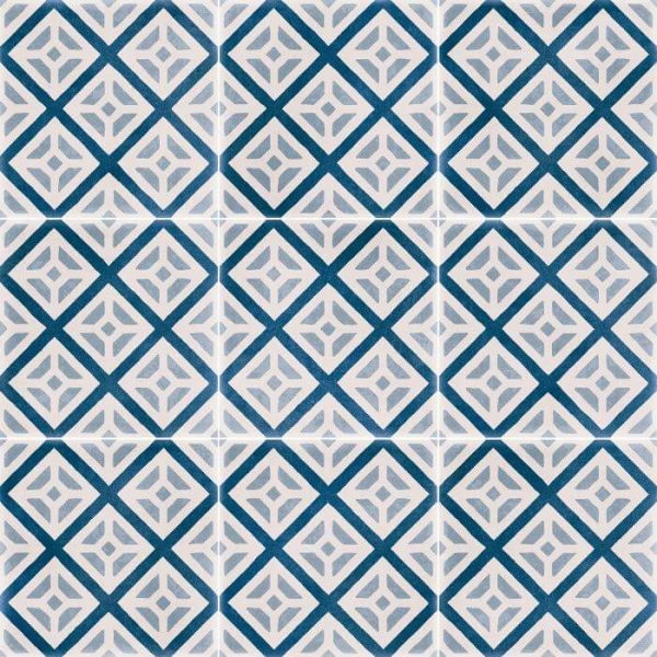 Condal 03 Retro Patchwork Patterned Porcelain Floor Tile 20x20