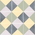 Condal 02 Retro Patchwork Patterned Porcelain Floor Tile 20×20