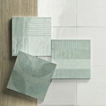 Tabarca Menta Glossy Patchwork Patterned Porcelain Floor & Wall Tiles 20×20