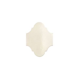 Provenzal Ibiza Natucer White Glossy Arabesque Effect Wall & Floor Porcelain Tile 20,5x26,5