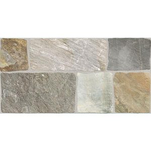 Pedra Multicolor Antislip Outdoor Stone Effect Floor Porcelain Tile 30.2x60.4