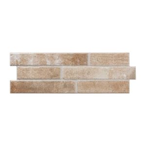 Apalache Ocre Rustic Brick Effect Wall Covering Porcelain Tile 17x52
