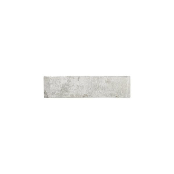 Kirkwall Concrete Rustic Brick Effect Wall Covering White Body Tile 7,5x30