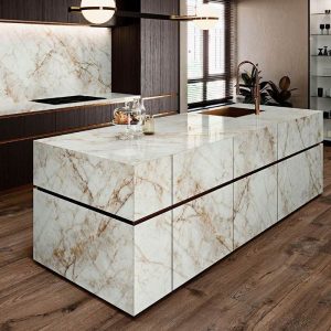 Cuarzo Reno Glossy Marble Effect Wall & Floor Gres Porcelain Tile