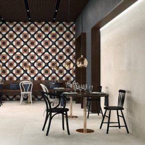 Fioranese I Cocci Calce Matt Stone Effect Wall & Floor Gres Porcelain Tile 90x90