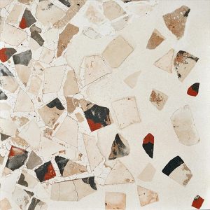 Fioranese I Cocci Calce Decor Matt Terrazzo Effect Wall & Floor Gres Porcelain Tile 90x90