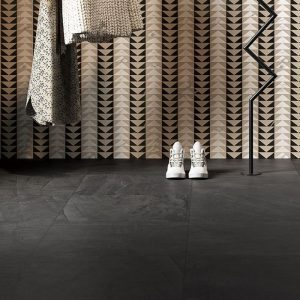 Fioranese Schegge Grafite Matt Concrete Effect Floor Gres Porcelain Tile 90x90