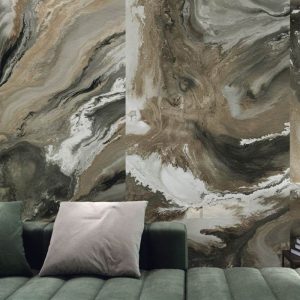 Baldocer Nexside Bron Glossy Onyx Effect Wall & Floor Gres Porcelain Tile 120x260