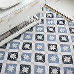 Liceo 01 Azul Vintage Patchwork Patterned Porcelain Floor Tile 20×20