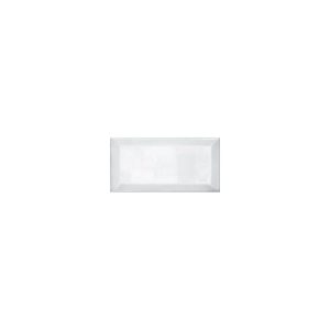 Bizoute White Πλακάκι Τοίχου Άσπρο στυλ Metro Γυαλιστερό 10x20