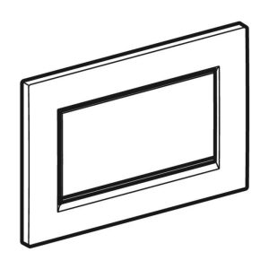 Sigma 30 Geberit Πλακετα τοιχου για εντοιχιζομενα καζανακια με μονο μπουτον