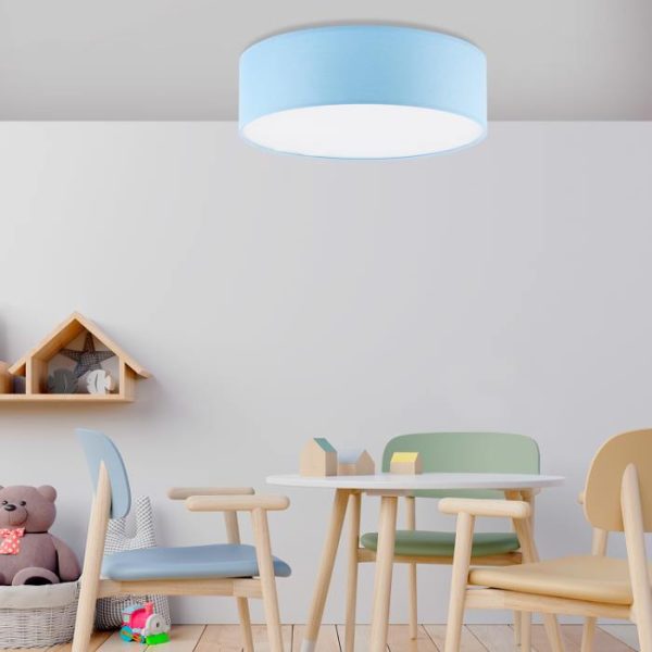 Πλαφονιερα φωτιστικο οροφησ για παιδικο βρεφικο δωματιο μεταλλικο μονοφωτο Rondo Kids Tk-lighting