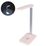 Pink Modern Dimmable Led Wireless Charging Table Lamp with Touch Switch to Study 76533 Wasp