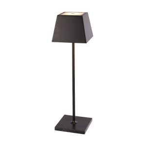 Modern Black USB Rechargeable Touch Dimmable Outdoor Table Lamp Led 8398 Mahe Nowodvorski