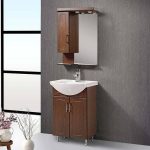 Extra Old Traditional Plywood Floor Standing Bathroom Furniture Set