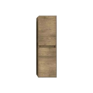 Drop Luxus Senso PL Wood Wall Hung Bathroom Storage Cabinet 34x34x118
