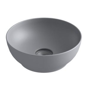 Orabella Trend 02 Modern Italian Grey Matt Countertop Wash Basin Ø38