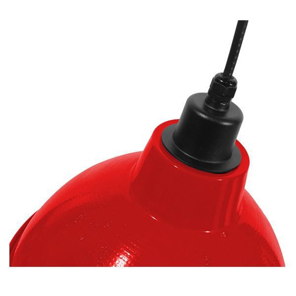 Συνδεσμος καλωδιων για φωτιστικα κρεμαστα industrial κοκκινα Louve Red 01177