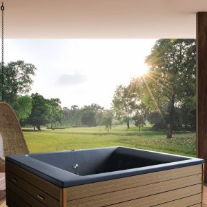 Modern Jacuzzi Outdoor Hot Tub 2 Person 190x160 190x130 Victoria