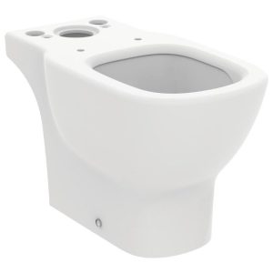 Ideal Standard Tesi Aquablade White Matt Curved Close Coupled Toilet + Soft Close Seat 36,5x66,5