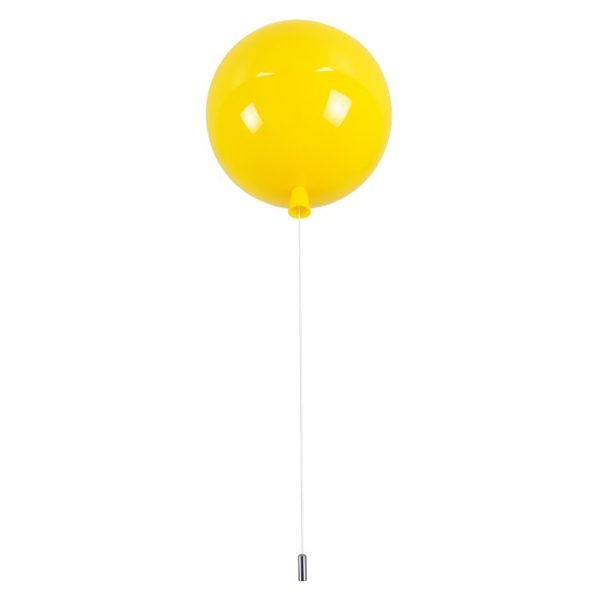 Φωτιστικο οροφησ παιδικο μπαλονι κιτρινο με διακοπτη για δωματιο υπνοδωματιο 00651 Balloon