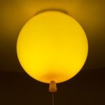 Φωτιστικα δωματιου οροφησ παιδικα κιτρινα μπαλονια διακοπτεσ απο πλαστικο 00651 Balloon