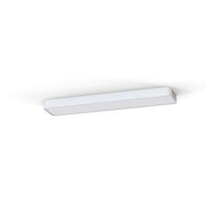 Modern White Rectangle Flush Mount Ceiling Light for Professional Spaces 7542 90x20 Soft Ceiling Led Nowodvorski