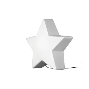 Φωτιστικο αστερι λευκο μοντερνο δαπεδου εξωτερικου χωρου με πριζα για κηπουσ 9426 Star Nowodvorski