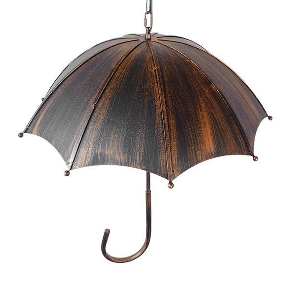 Κρεμαστα φωτιστικα ομπρελα πολυφωτα μοντερνα αντικε Umbrella Black 01406